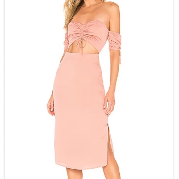 NWT free People Privacy Please Magdalena Midi Dress Size M - Picture 2 of 11